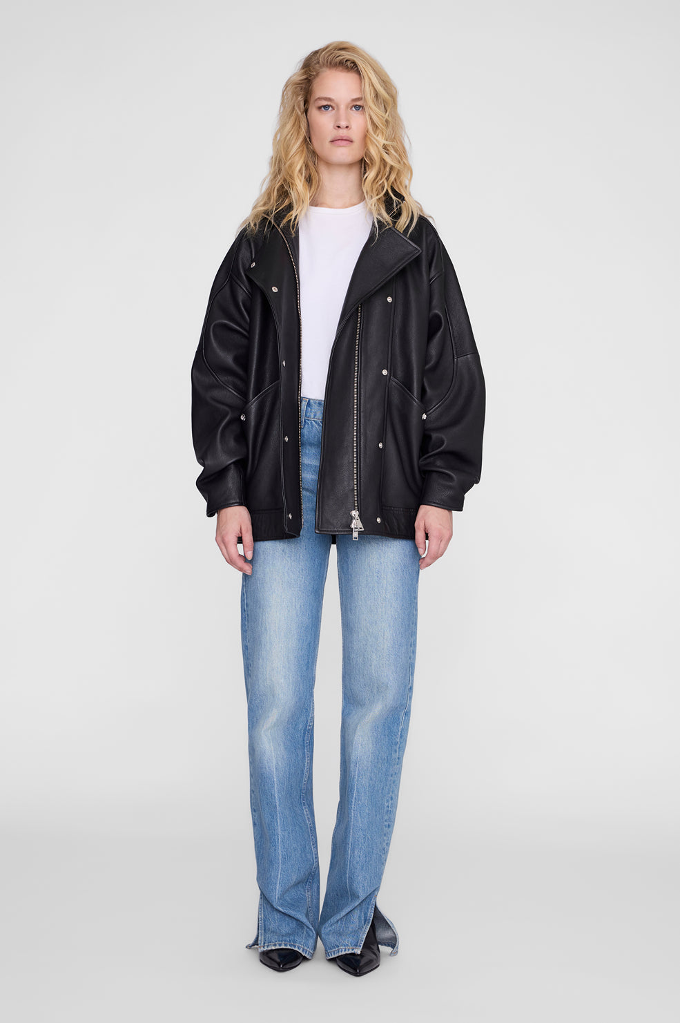 Sandy Jacket - Black Leather