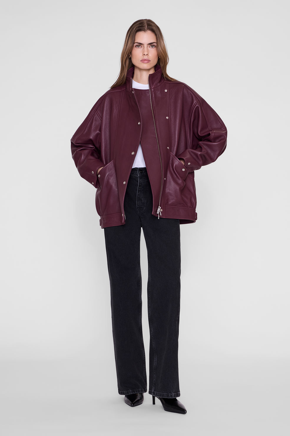 Sandy Jacket - Black Leather View 1