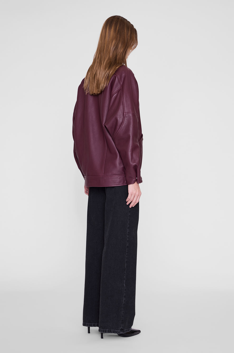 Sandy Jacket - Black Leather View 5