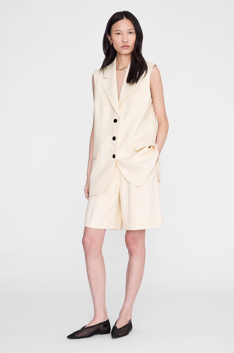 Sara Vest - Cream