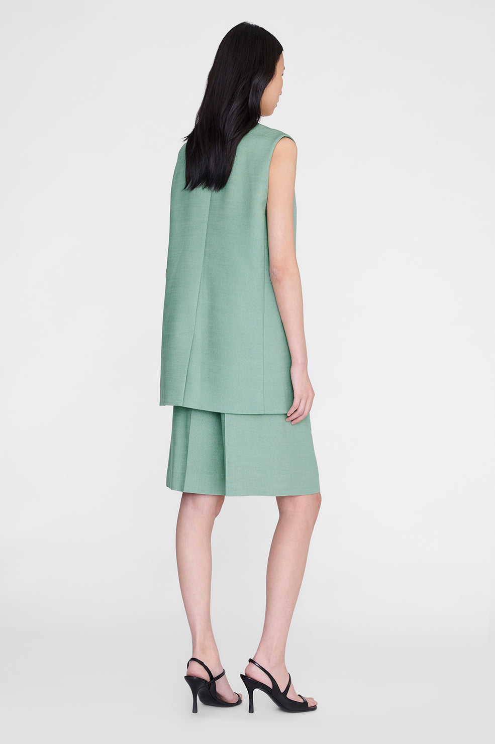 Sara Vest - Sea Foam Green