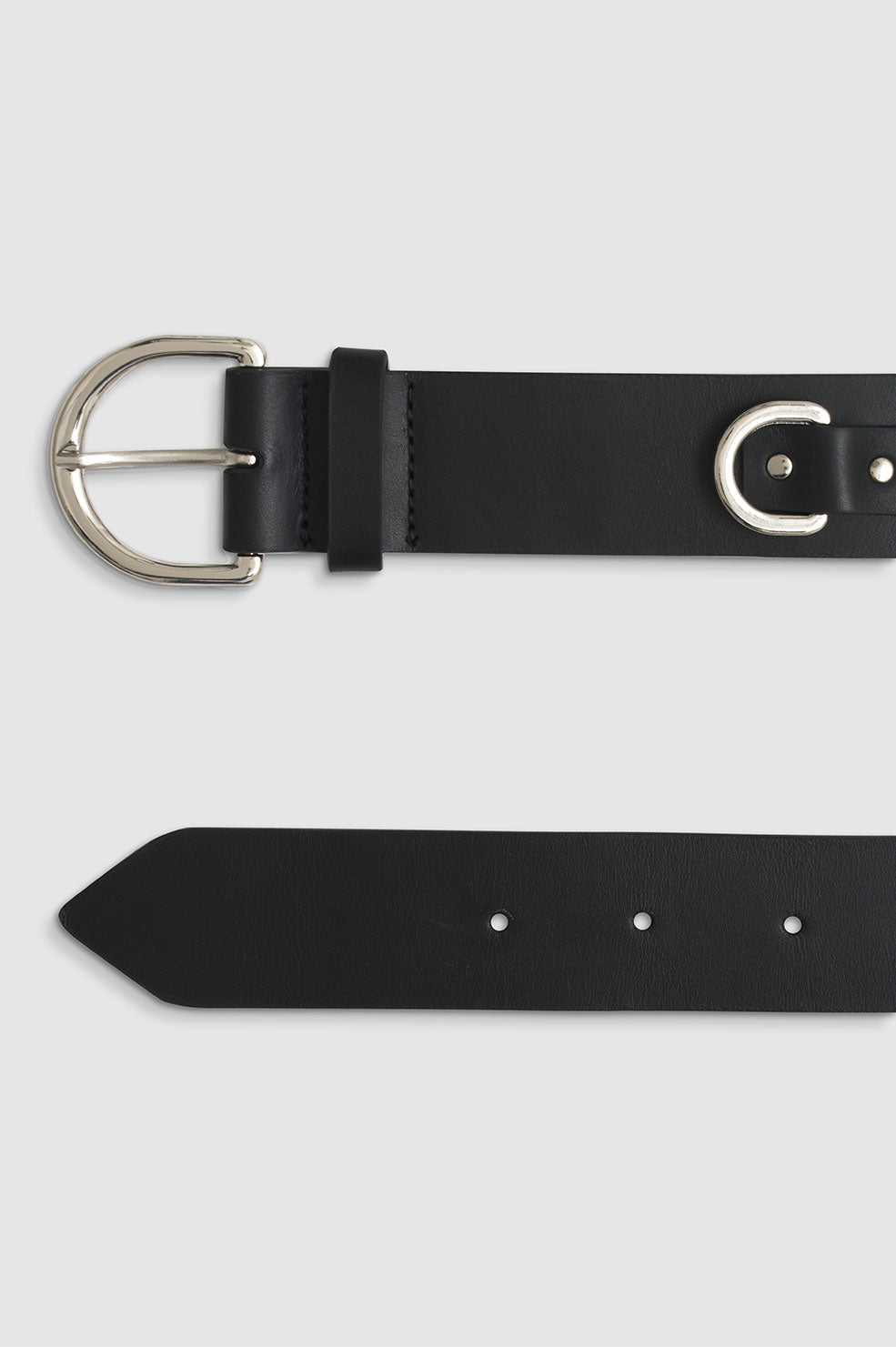 ANINE BING Sheena Belt - Black