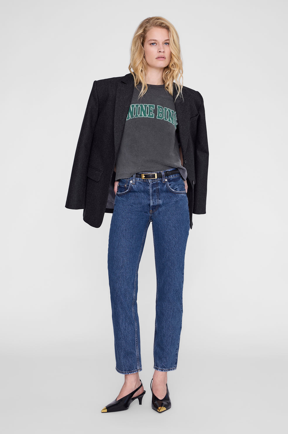 Shelley Tee - Ecru View 2