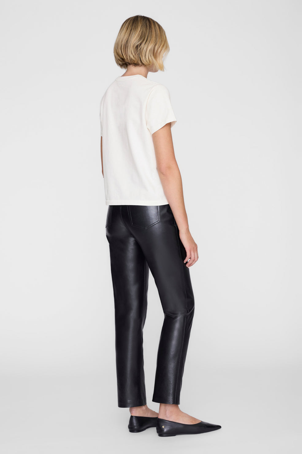 Shelley Tee I See You I Love You - Washed Cream View 5