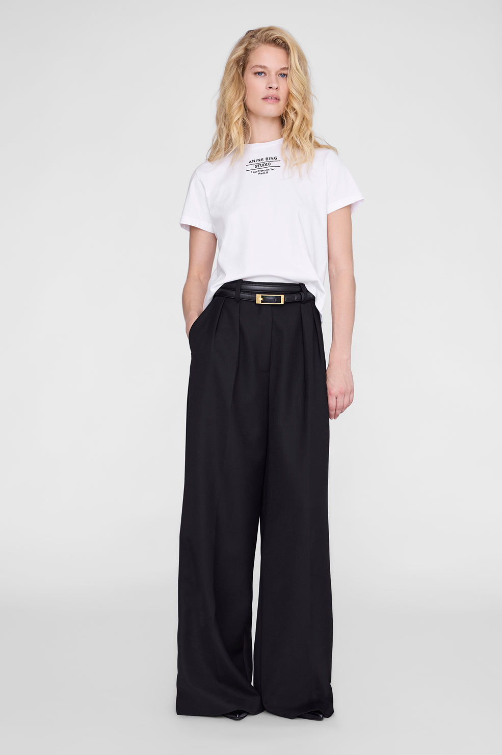 Shelley Tee - Ecru View 1