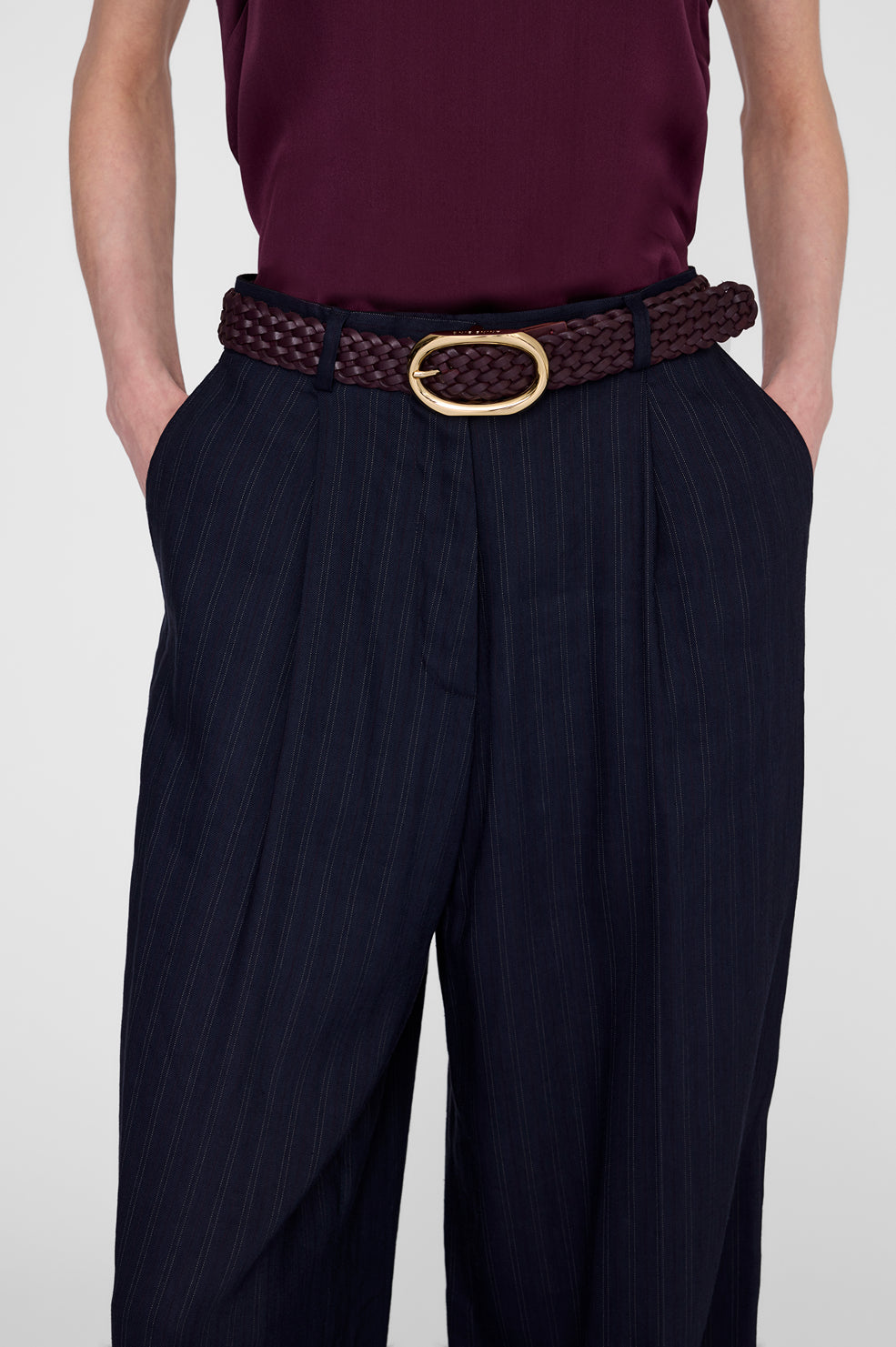 Signature Link Belt Braided - Fig View 2