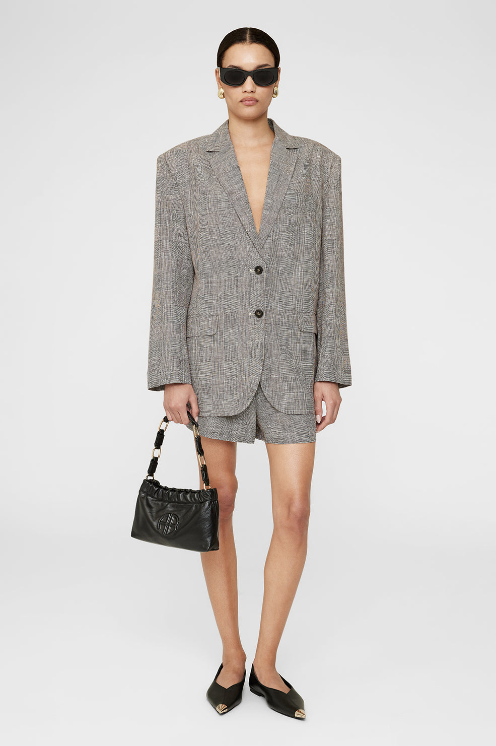 Small Kate Shoulder Bag - Black View 2