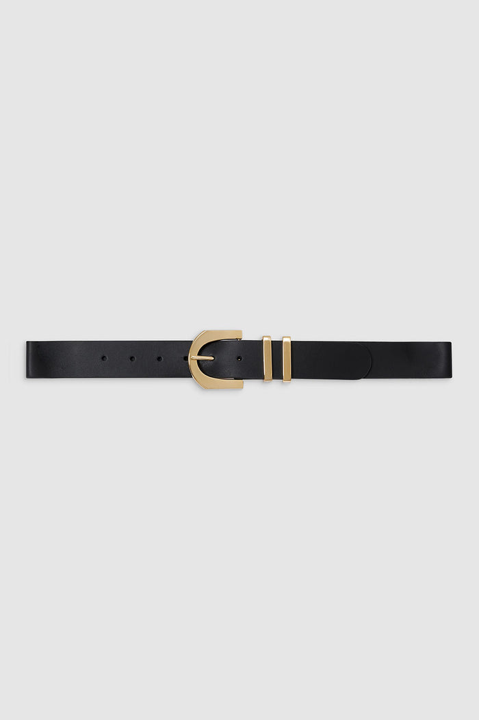 ANINE BING Soraya Belt - Black