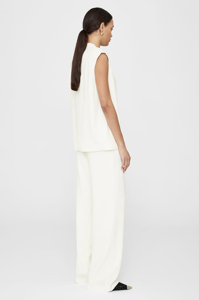 ANINE BING Soto Pant - Ivory