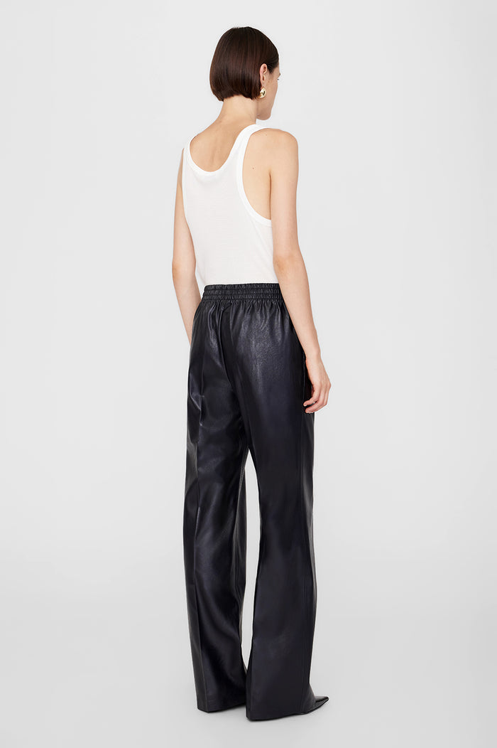 ANINE BING Soto Pant - Night Sky Vegan Leather