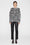 ANINE BING Sydney Crew Sweater - Black And White