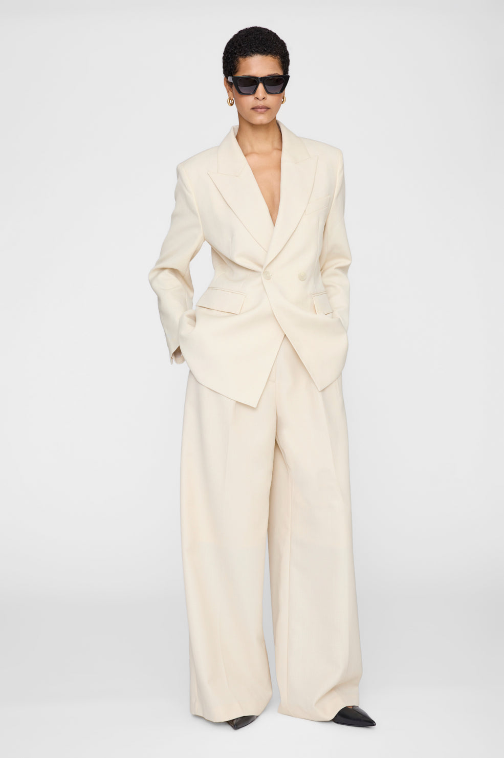 Tiphaine Blazer - Ecru