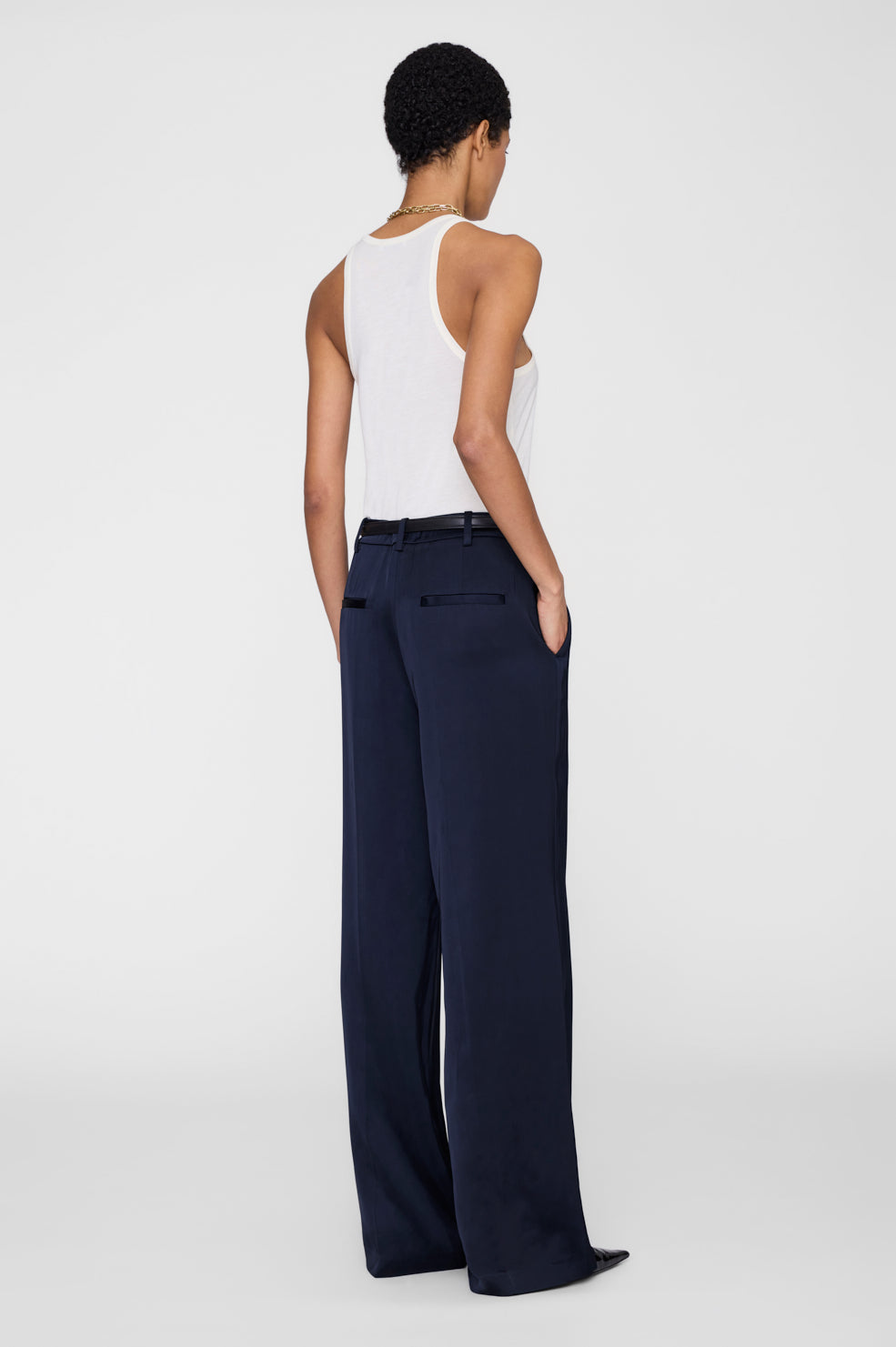Trent Trouser - Navy View 5