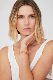 ANINE BING Twist Rope Bracelet - Gold