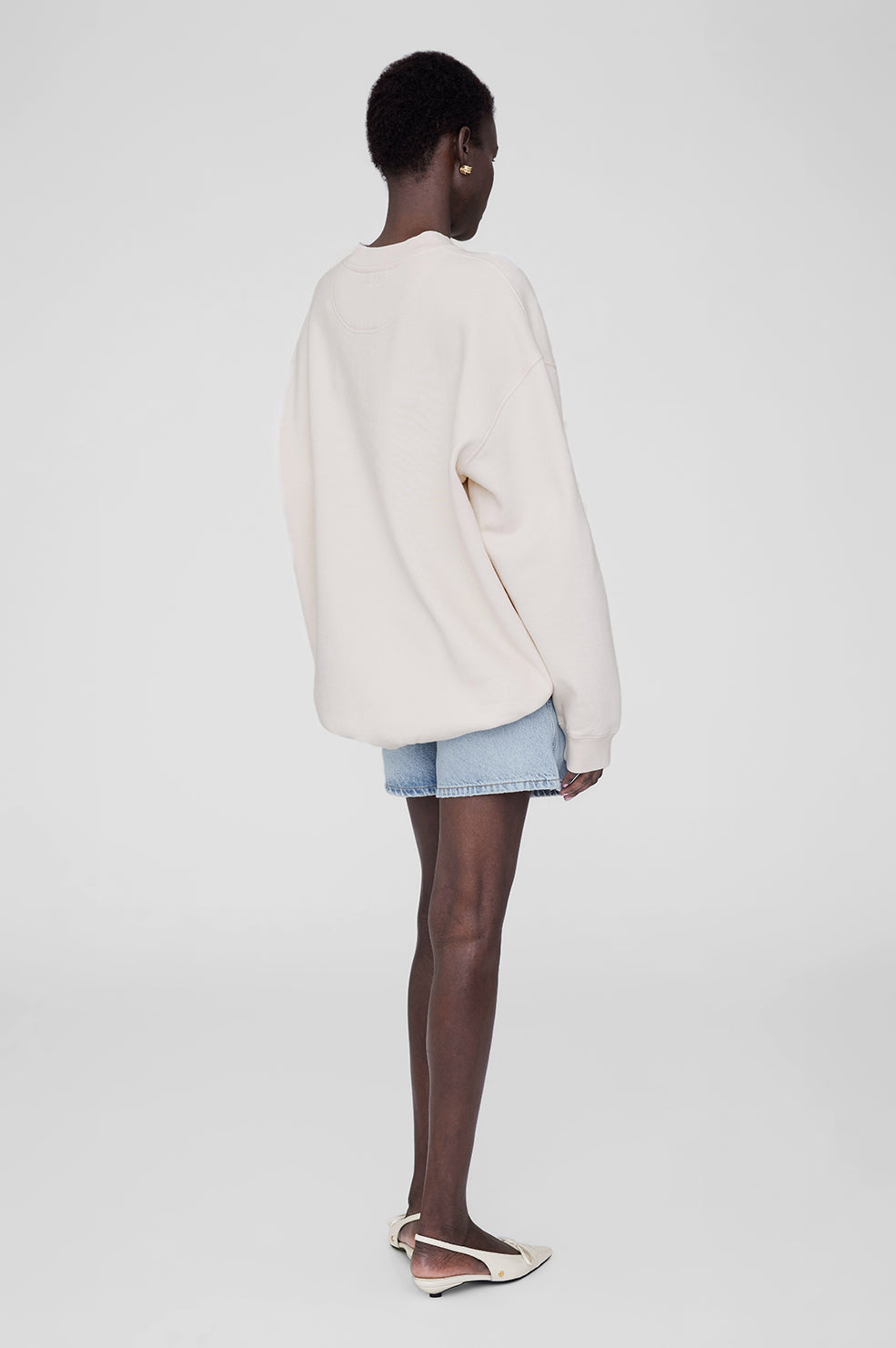 Tyler Sweatshirt - Washed Peach View 2