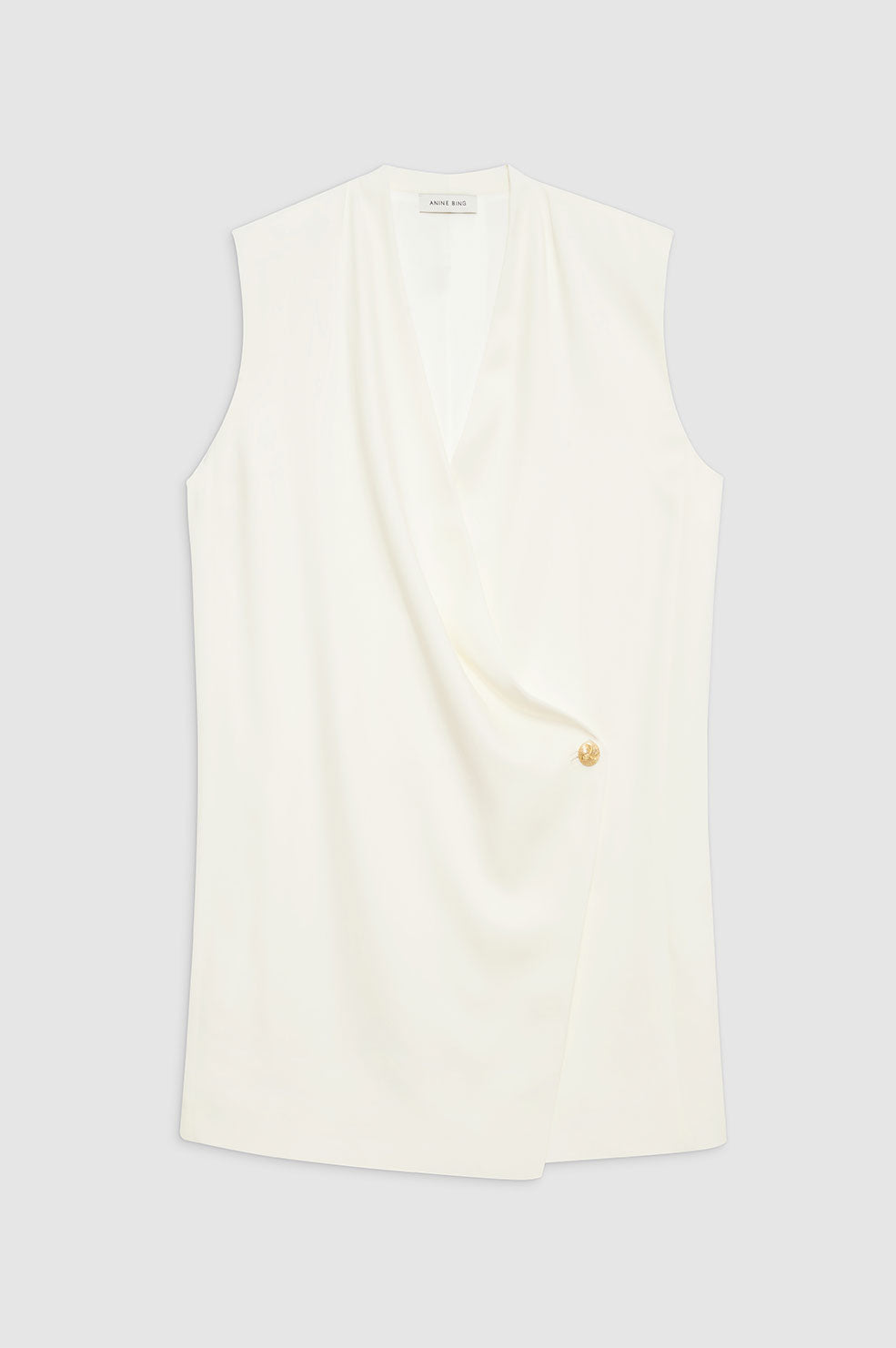 ANINE BING Venice Mini Dress - Ivory