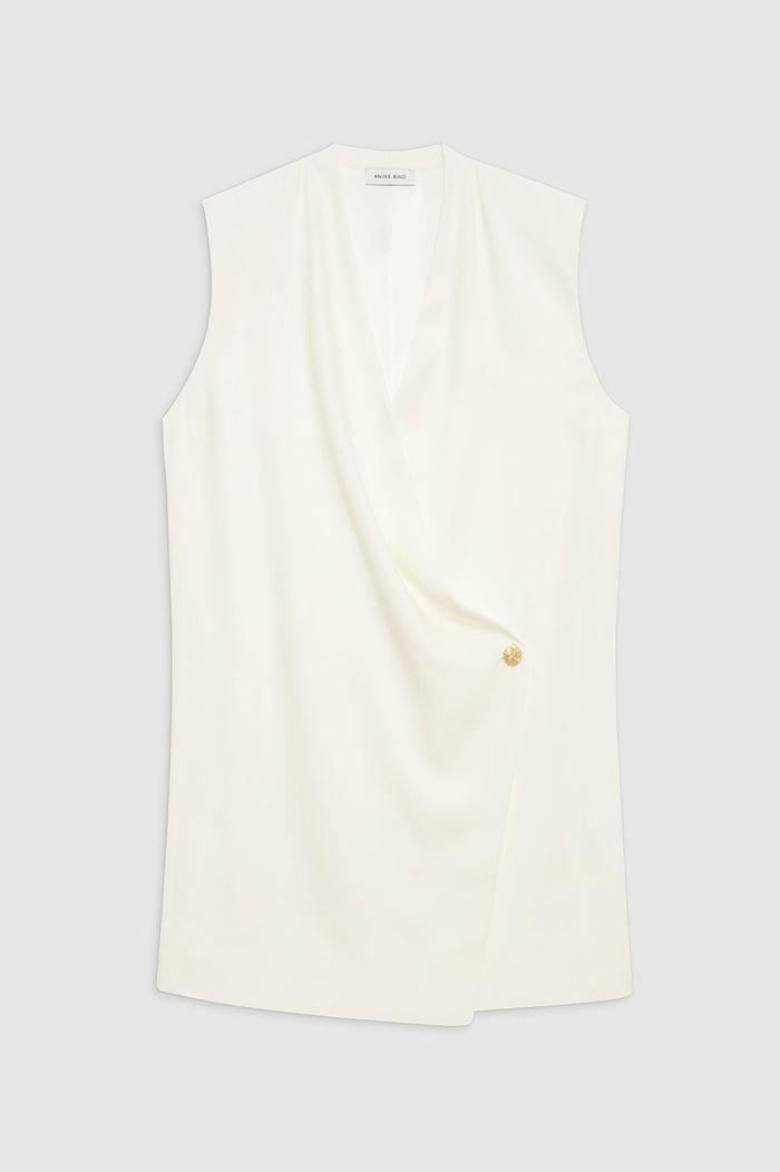 ANINE BING Venice Mini Dress - Ivory