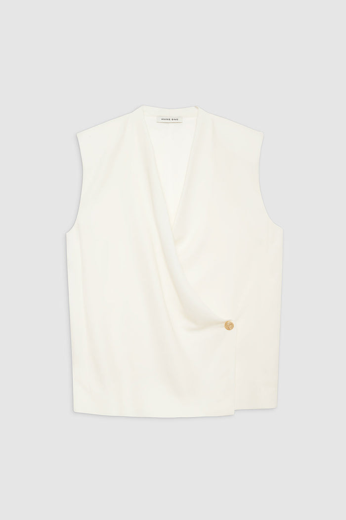 ANINE BING Venice Top - Ivory