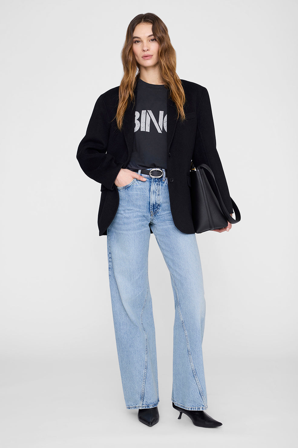 Wagner Tee Stencil - Vintage Black View 2