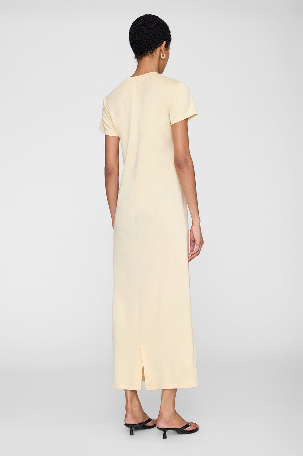Wynne Dress - Butter Yellow View 2