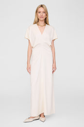 ANINE BING Zadig Dress - Ivory - On Model Front 
