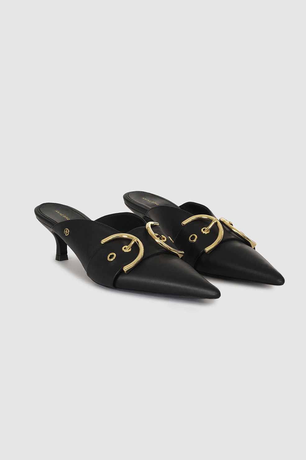 Zoe Mules - Black View 3