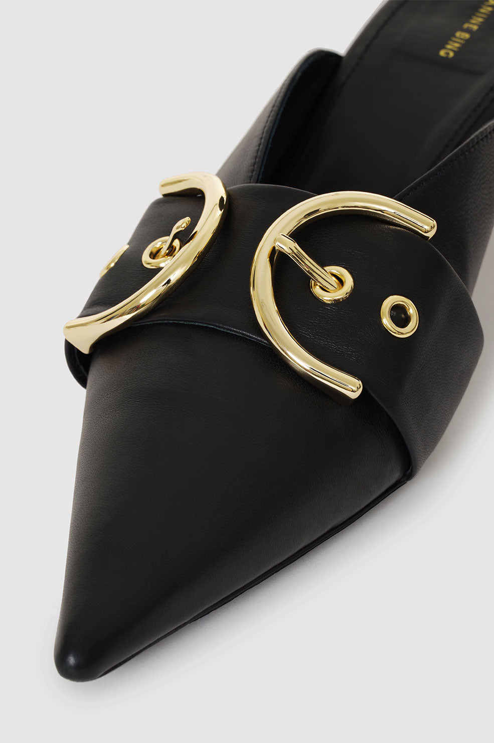 Zoe Mules - Black View 5