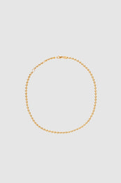 Beaded Necklace - 14k Gold