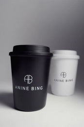 ANINE BING AB Cup 2 Pack - White And Black - Side View