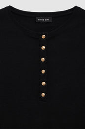 ANINE BING Alessia Tee - Black