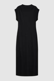 ANINE BING Alix Dress - Black - front view