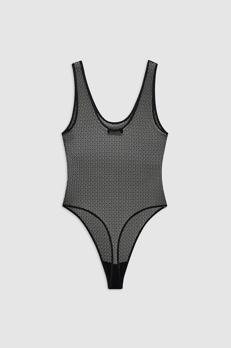 Alysha Bodysuit - Black Floral View 4