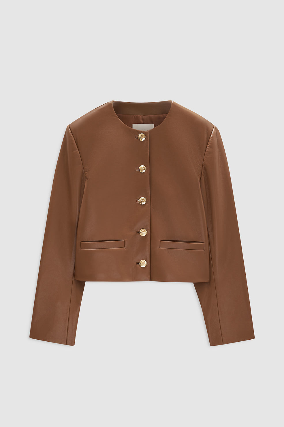 Amber Jacket - Blue Tweed View 3