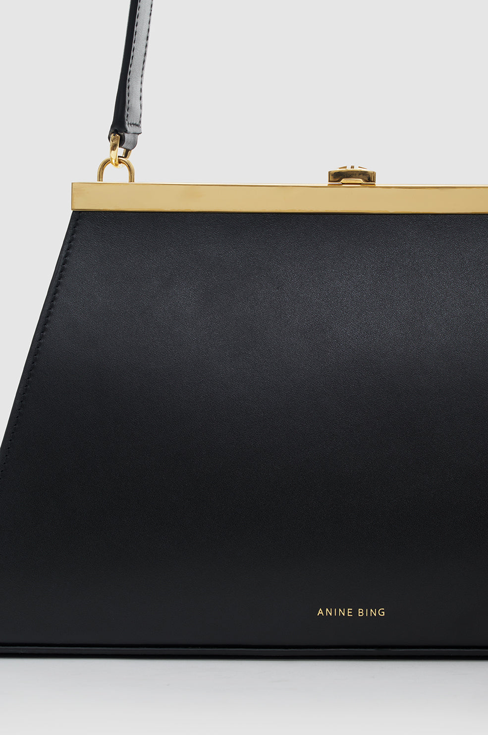 Anine Bag Smooth Leather- Black View 5