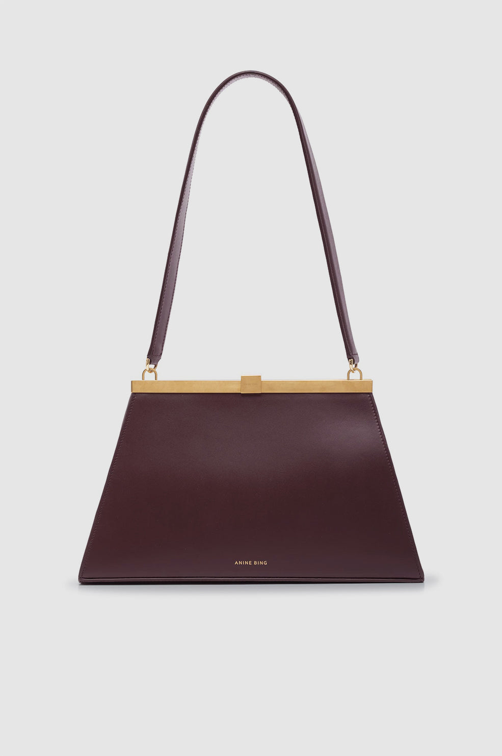 Anine Bag Smooth Leather - Fig