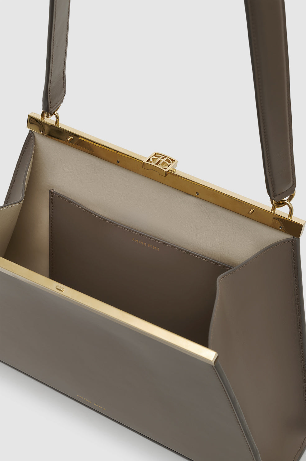 Anine Bag - Black Embossed View 4