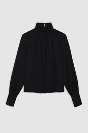 ANINE BING Anne Top - Black - front view