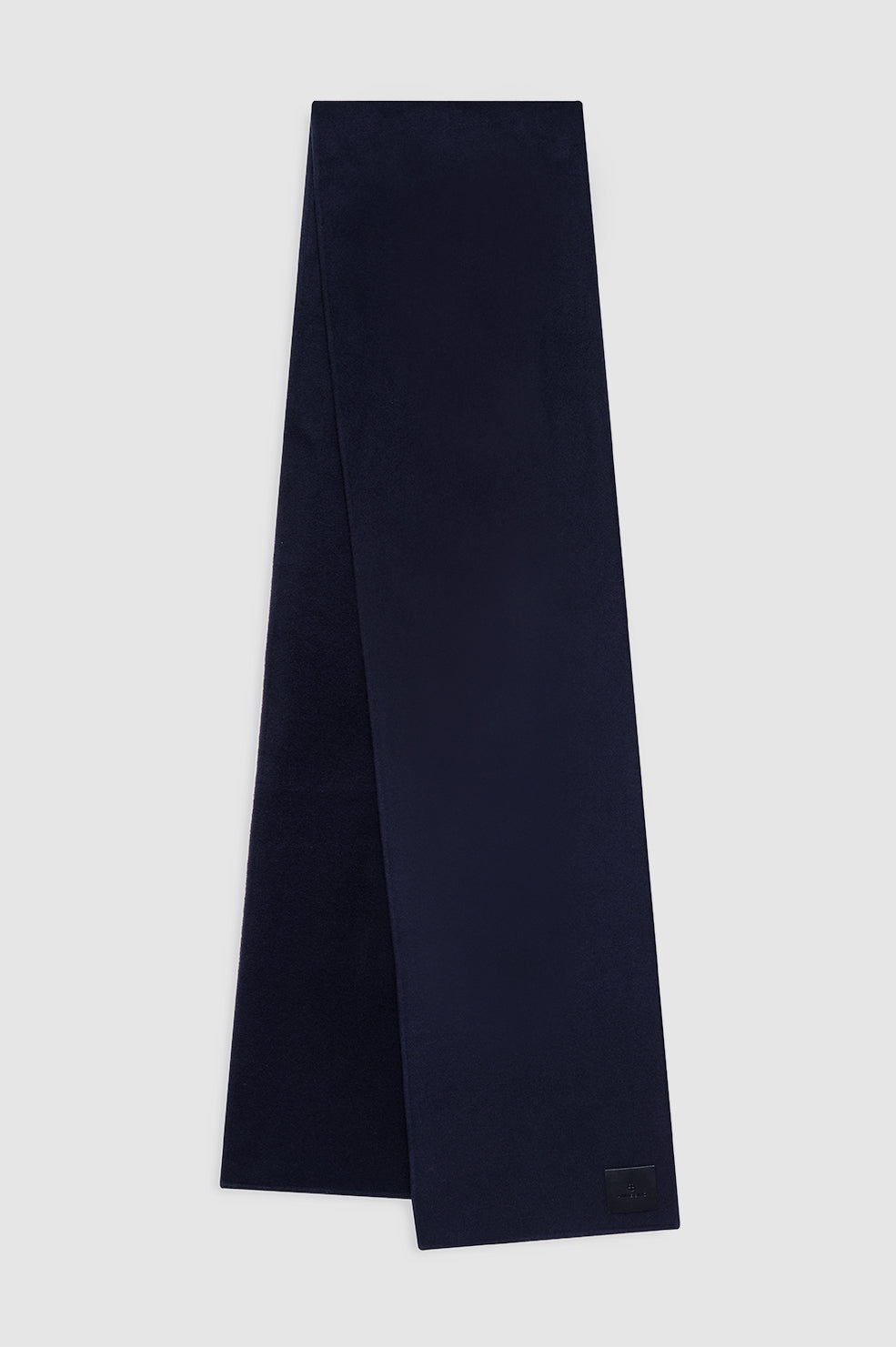 Ava Scarf - Navy Cashmere Blend View 1