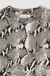 ANINE BING Avi Tee - Washed Python - detail view