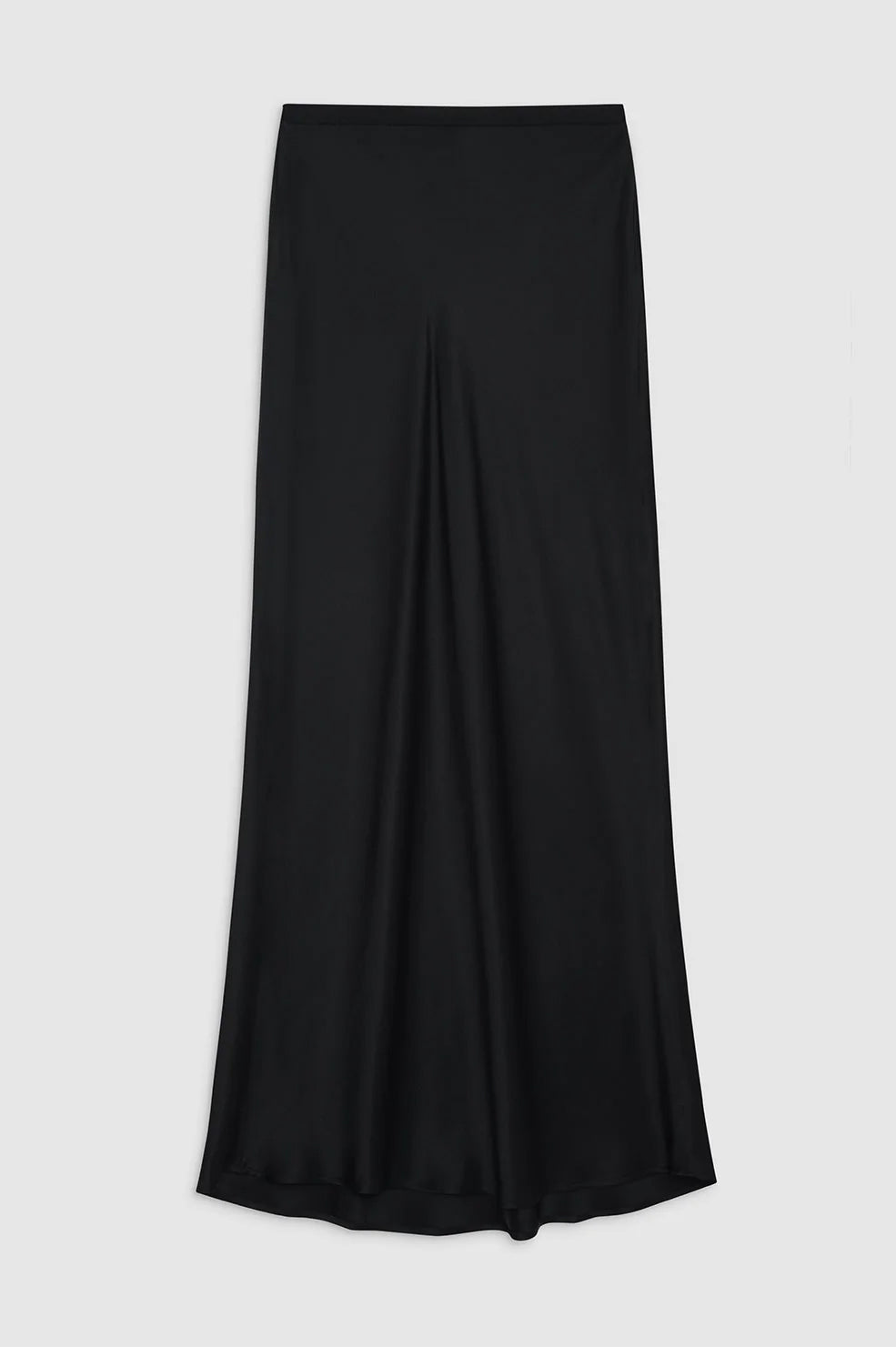 Bar Silk Maxi Skirt - Black View 3