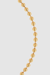 ANINE BING Beaded Necklace - 14k Gold - Detail View