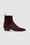 ANINE BING Bekah Flat Boots - Dark Red