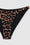 ANINE BING Bellamy Bikini Bottom - Black And Brown Leopard