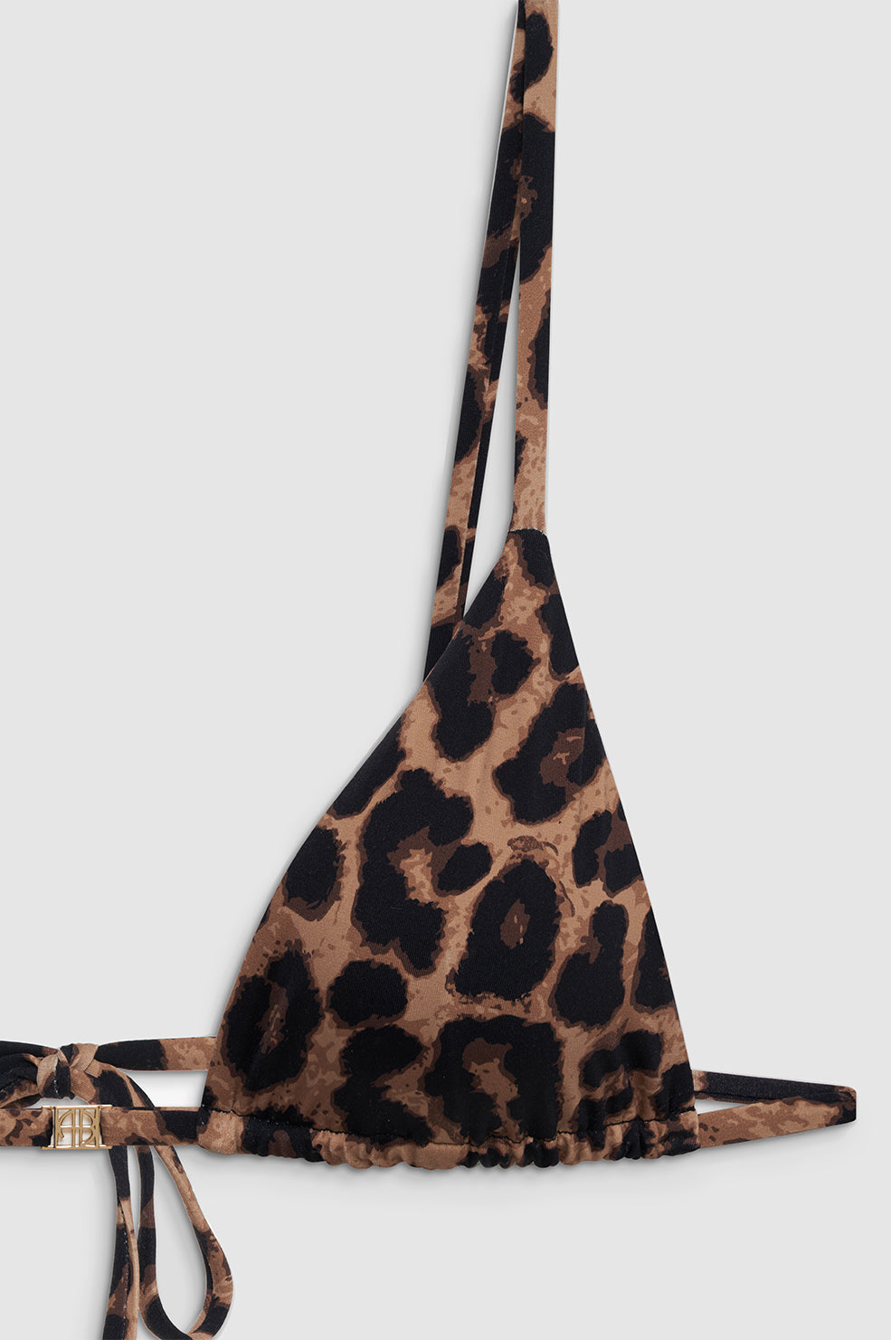 Bellamy Bikini Top - Black And White Stripe View 4