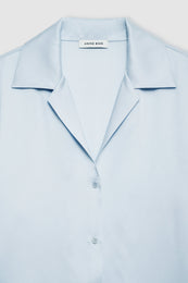 ANINE BING Bethany Shirt - Pale Blue - detail view
