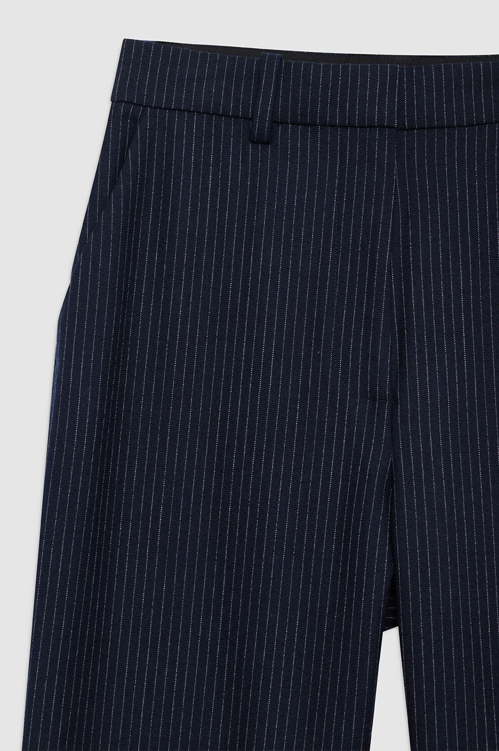 ANINE BING Blaine Trouser - Navy Pinstripe