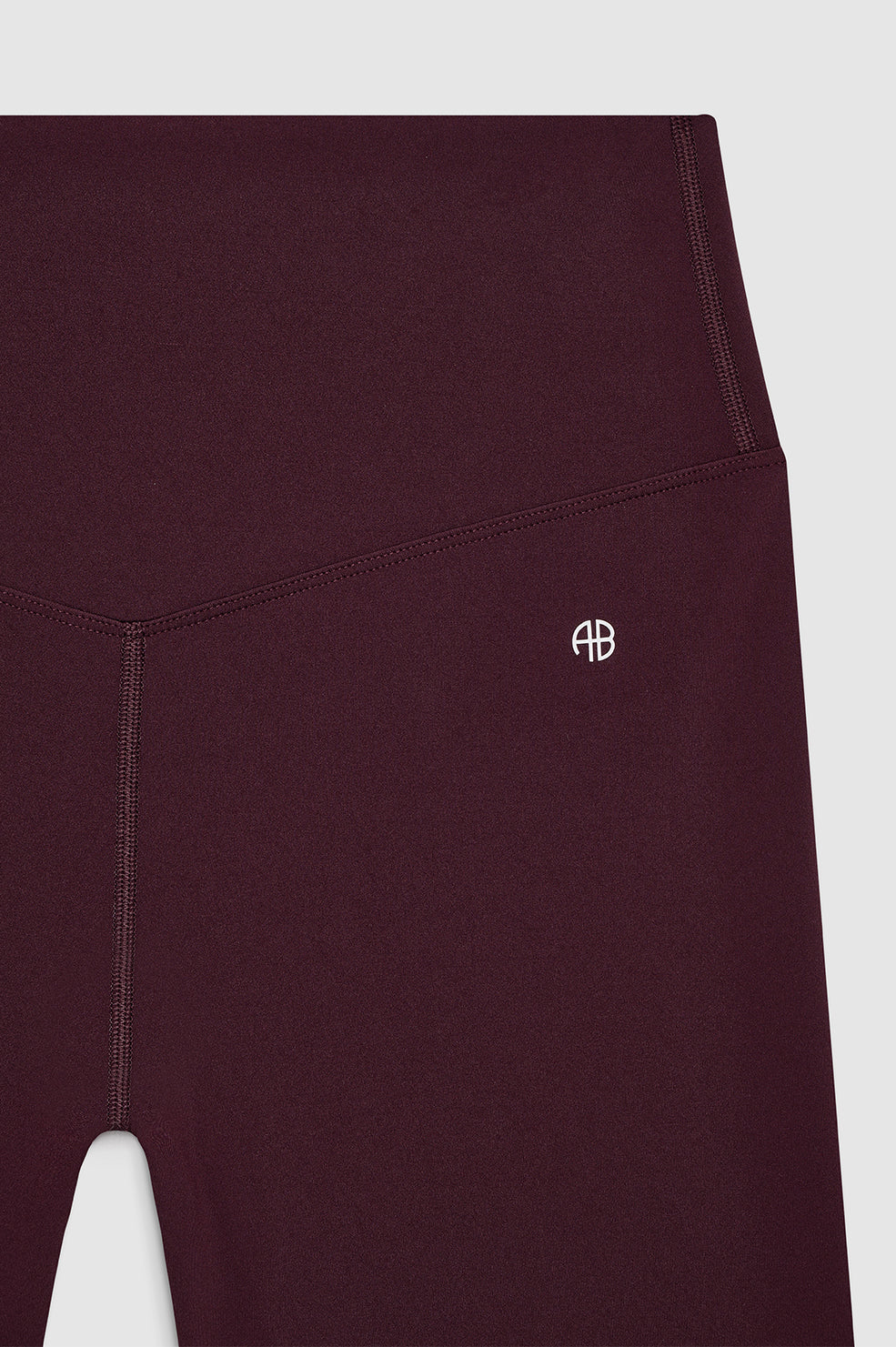 ANINE BING Blake Biker Short - Bordeaux