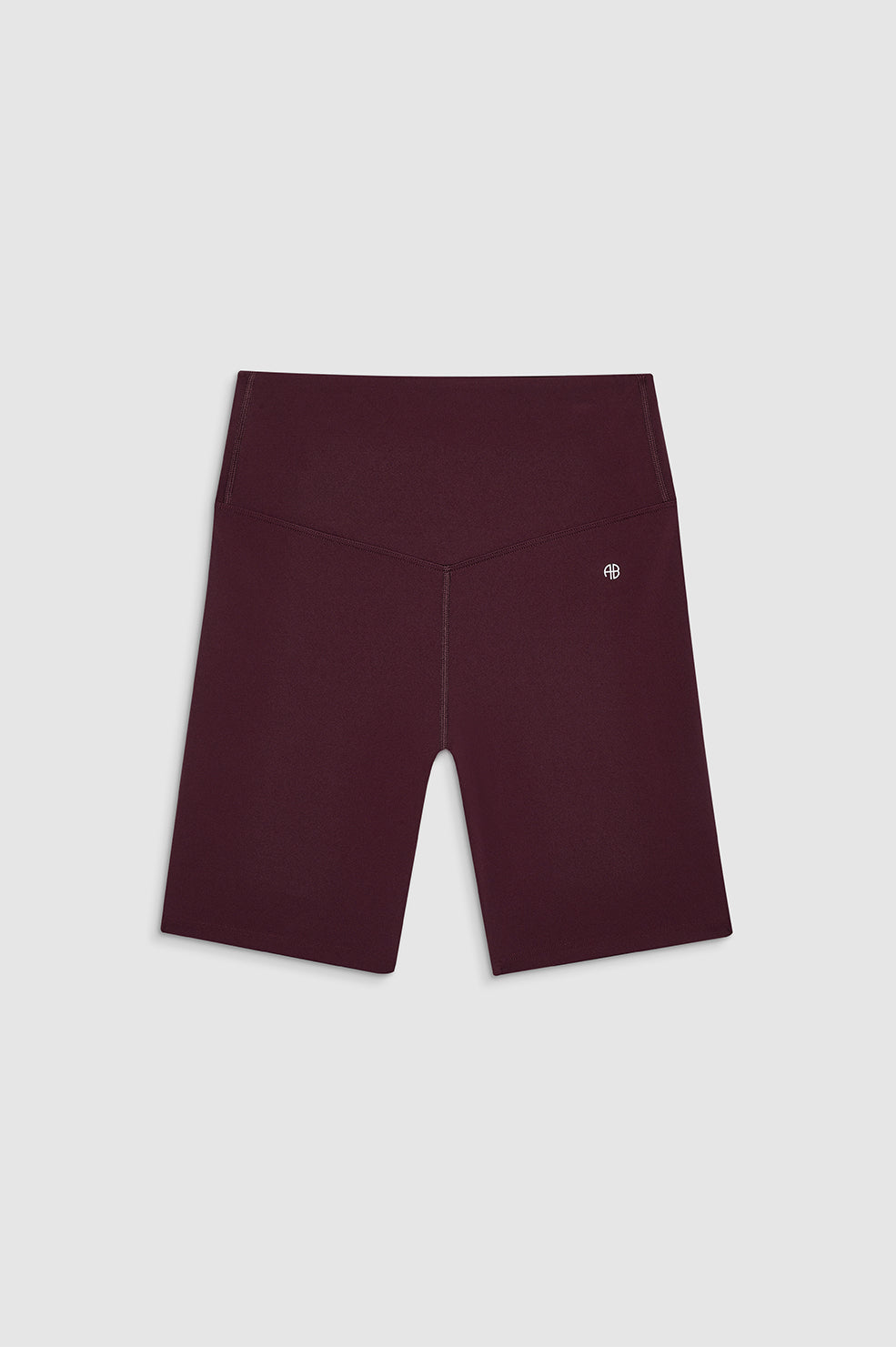 ANINE BING Blake Biker Short - Bordeaux