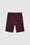 ANINE BING Blake Biker Short - Bordeaux