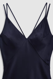 ANINE BING - Blanca Top - Navy - Detail View
